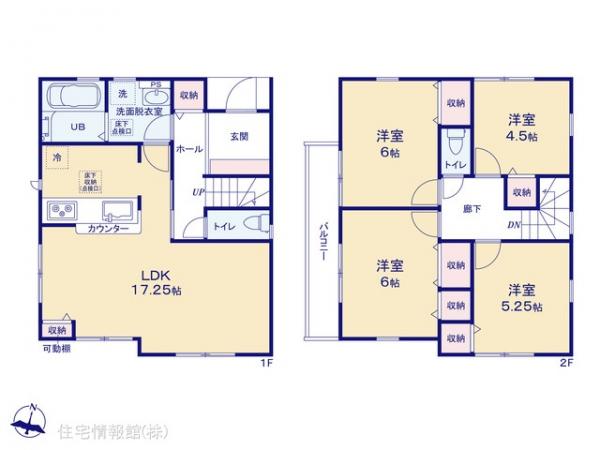 新築戸建 東京都江戸川区篠崎町３丁目23-6 都営新宿線篠崎駅 6,590万円