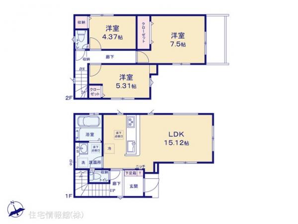 新築戸建 千葉県市川市宮久保６丁目9 JR中央・総武線本八幡駅 3,990万円