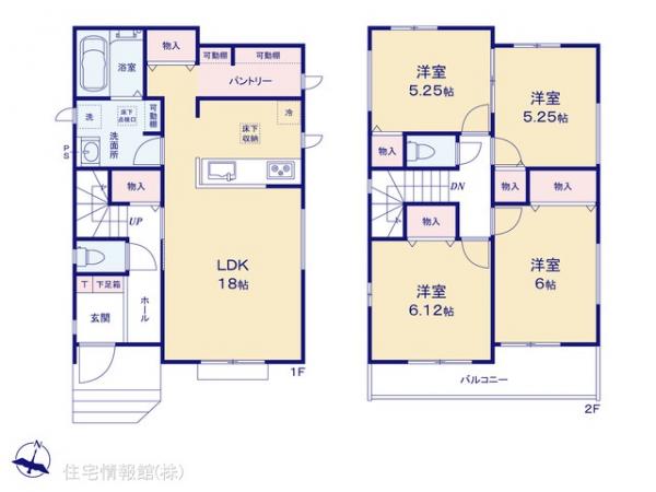 新築戸建 埼玉県さいたま市西区三橋６丁目489-5 JR川越線西大宮駅 3,990万円
