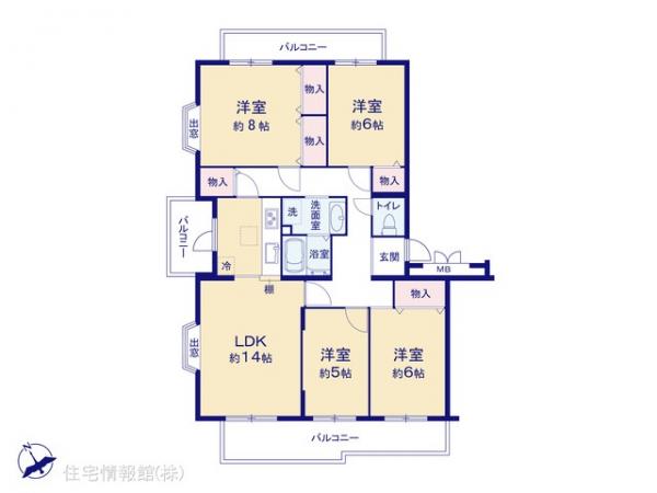 中古マンション 東京都町田市小山田桜台２丁目 JR横浜線淵野辺駅 1,590万円