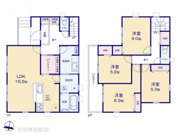 新築戸建 埼玉県春日部市米島358-177 東武野田線南桜井駅 3,480万円