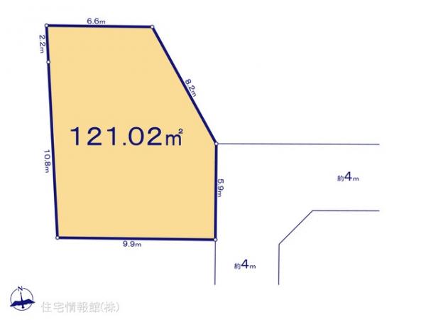 土地 埼玉県三郷市高州１丁目131 千代田常磐線金町駅 2,190万円
