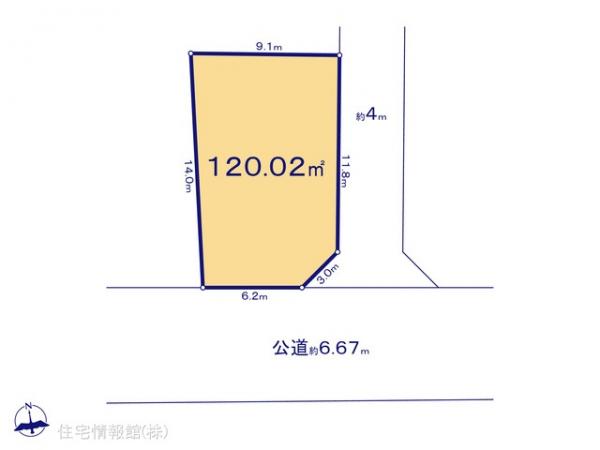 土地 埼玉県三郷市高州１丁目131 千代田常磐線金町駅 2,690万円