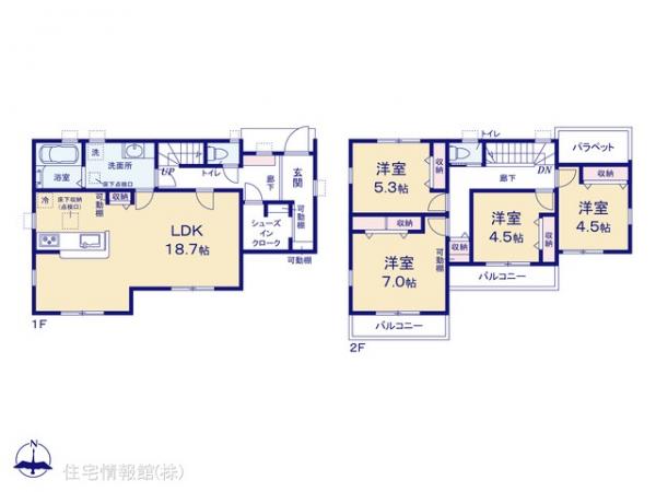 新築戸建 神奈川県横浜市栄区庄戸３丁目9-10 JR根岸線港南台駅 5,780万円