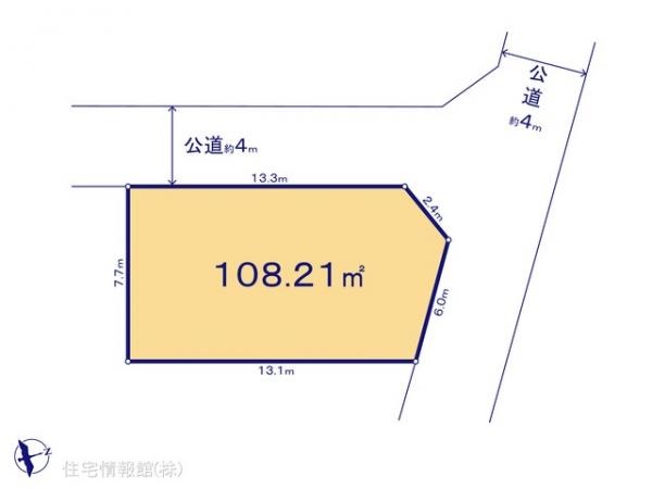 土地 埼玉県北葛飾郡杉戸町倉松５丁目207-2 東武伊勢崎線東武動物公園駅 1,050万円