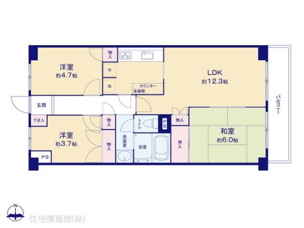中古マンション 神奈川県横浜市保土ケ谷区岩井町410-1 JR横須賀線保土ケ谷駅 1,790万円