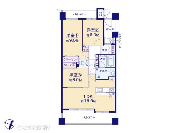 中古マンション 神奈川県藤沢市善行坂２丁目 小田急江ノ島線善行駅 3,199万円