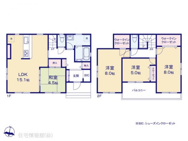 中古戸建 埼玉県上尾市大字平塚1564-2 JR高崎線上尾駅 2,980万円