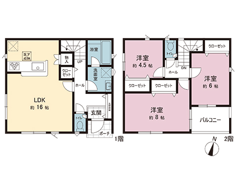 新築戸建 宇都宮市若草５丁目 東武宇都宮線東武宇都宮駅 2,890万円