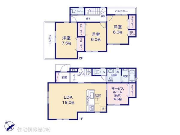 新築戸建 千葉県松戸市栗ケ沢827 京成松戸線常盤平駅 3,880万円