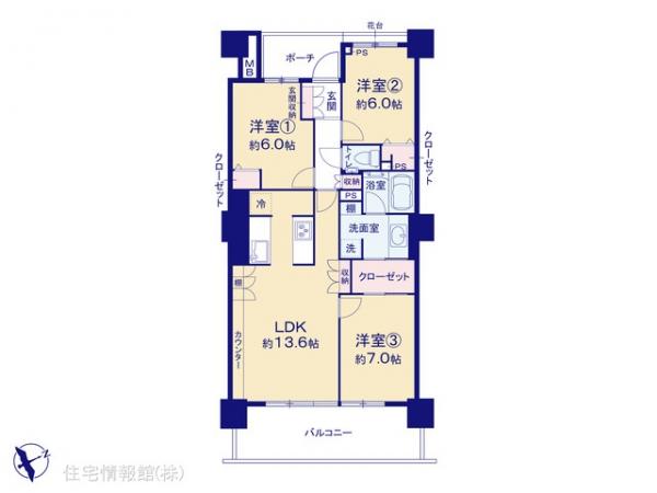 中古マンション 神奈川県横浜市神奈川区橋本町２丁目5-5 JR京浜東北線東神奈川駅 1億999万円