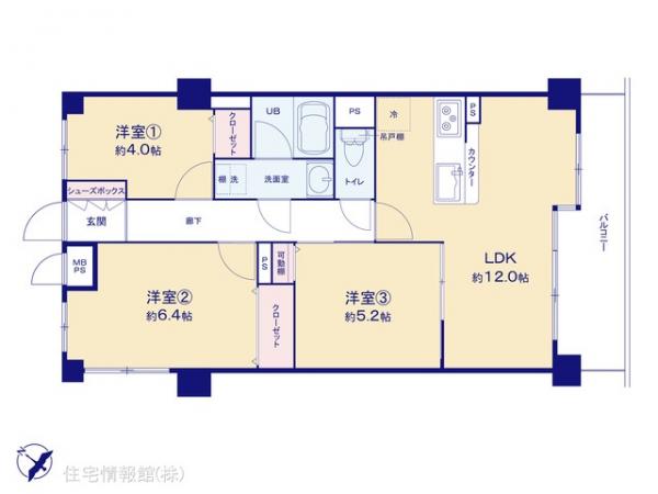 中古マンション 千葉県船橋市前原西７丁目14-21 京成松戸線前原駅 2,580万円