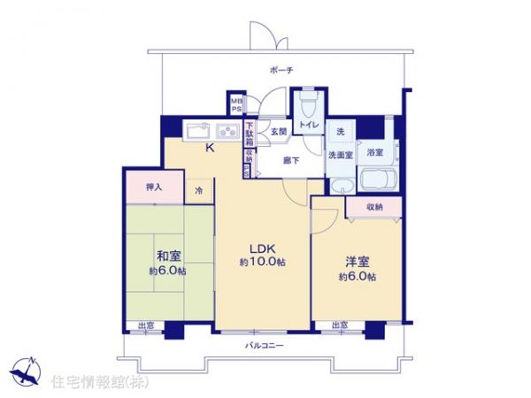 中古マンション 東京都多摩市諏訪１丁目52-1 京王相模原線京王永山駅 2,799万円