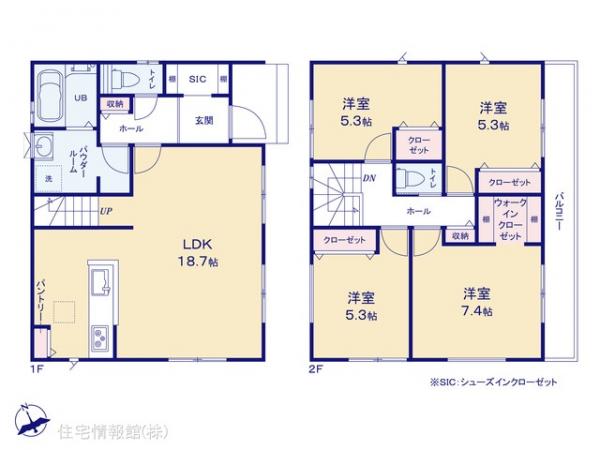 新築戸建 神奈川県藤沢市白旗４丁目2324-1 小田急江ノ島線善行駅 5,190万円