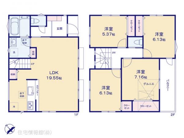 新築戸建 神奈川県横浜市南区六ツ川２丁目115-2 京急本線弘明寺駅 4,680万円