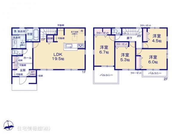 新築戸建 神奈川県横浜市泉区下和泉４丁目12-22 横浜市営地下鉄ブルーライン下飯田駅 5,180万円