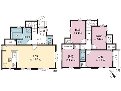新築戸建 茅ヶ崎市出口町 JR東海道本線(東京〜熱海)辻堂駅 5,799万円