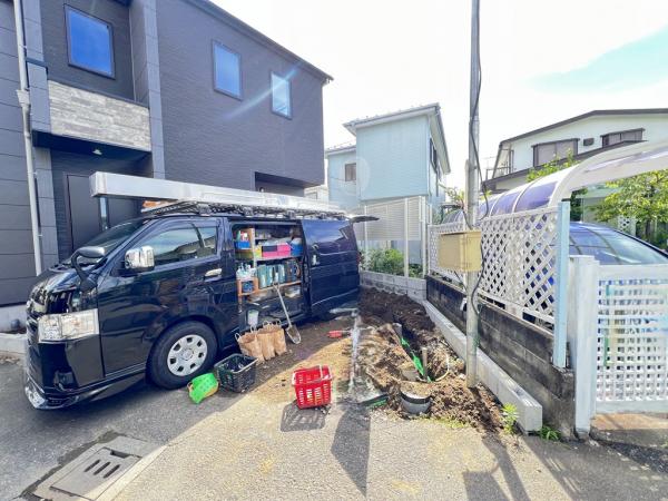 茅ヶ崎市出口町 戸建 駐車場