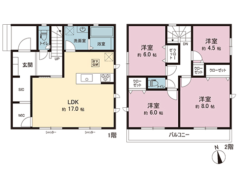 新築戸建 あきる野市小川東１丁目 JR青梅線拝島駅 3,580万円
