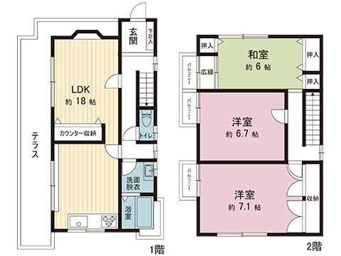 中古戸建 横浜市青葉区桜台 東急田園都市線青葉台駅 3,790万円