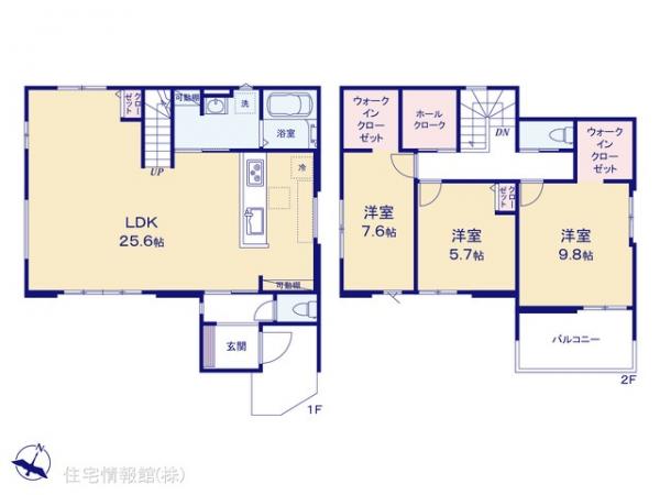 新築戸建 千葉県船橋市上山町３丁目528-1 東武野田線馬込沢駅 4,878万円