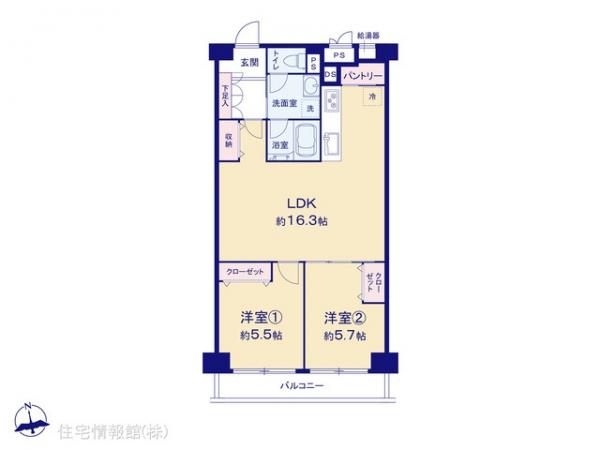 中古マンション 東京都小平市花小金井南町２丁目18-3 西武新宿線花小金井駅 2,799万円