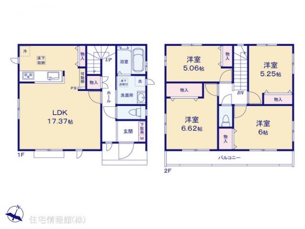 新築戸建 埼玉県富士見市上沢１丁目13-11 東武東上線鶴瀬駅 5,290万円