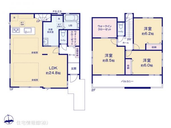 新築戸建 神奈川県横浜市栄区上之町1739-10 JR京浜東北線港南台駅 5,599万円