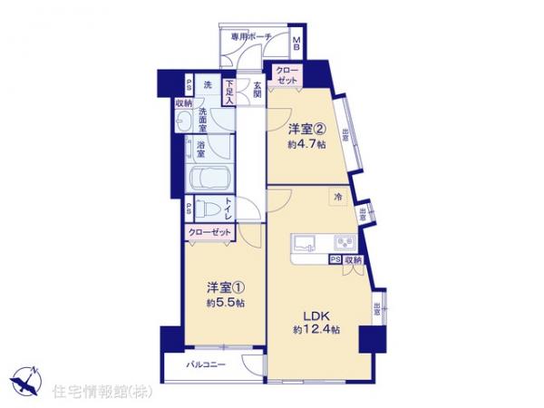 中古マンション 東京都北区滝野川３丁目3-2 都営三田線西巣鴨駅 6,490万円