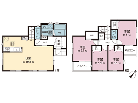 新築戸建 神奈川県藤沢市高倉 小田急江ノ島線長後駅 4,380万円