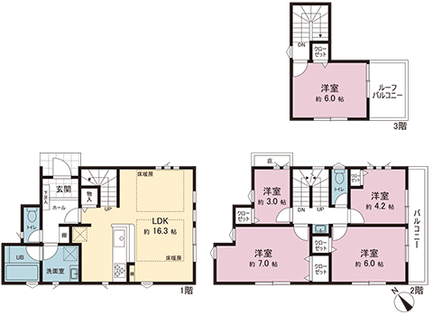 新築戸建 横浜市港北区鳥山町 JR横浜線小机駅 6,480万円