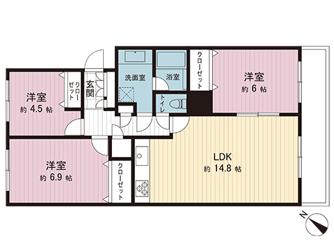 中古マンション 横須賀市船越町７丁目 京急本線京急田浦駅 2,350万円