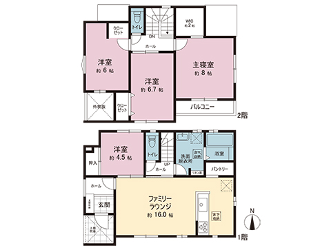 新築戸建 宇都宮市平松本町 宇都宮芳賀ライト線峰駅 3,998万円
