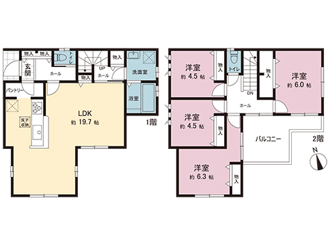 新築戸建 あきる野市平沢 JR五日市線東秋留駅 3,580万円