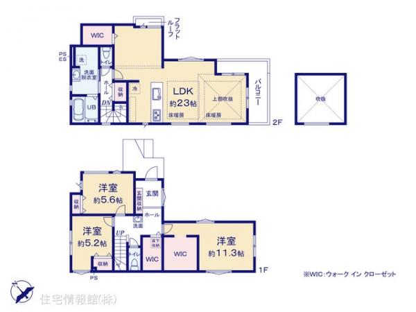新築戸建 神奈川県藤沢市鵠沼藤が谷１丁目7238-3 江ノ島電鉄線柳小路駅 8,299万円