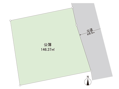 土地 宇都宮市茂原町 JR東北本線 (宇都宮線）雀宮駅 600万円