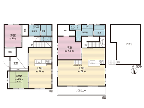中古戸建 宇都宮市五代３丁目 JR東北本線 (宇都宮線）雀宮駅 2,580万円