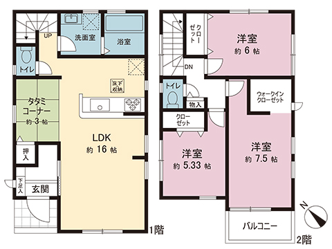 中古戸建 東久留米市柳窪４丁目 西武新宿線小平駅 4,190万円