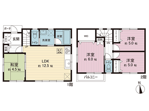 中古戸建 茅ヶ崎市香川４丁目 JR相模線香川駅 3,199万円