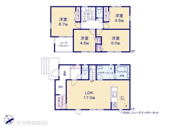 新築戸建 千葉県我孫子市南青山36-19 JR常磐線（上野〜取手）天王台駅 3,199万円