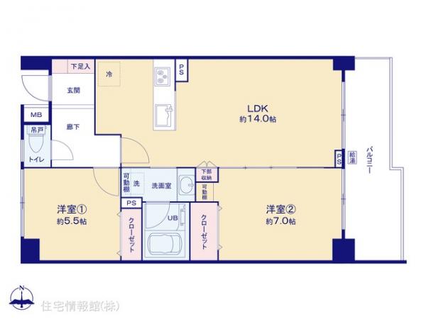 中古マンション 神奈川県横浜市磯子区丸山１丁目27-3 横浜市営地下鉄ブルーライン吉野町駅 2,899万円