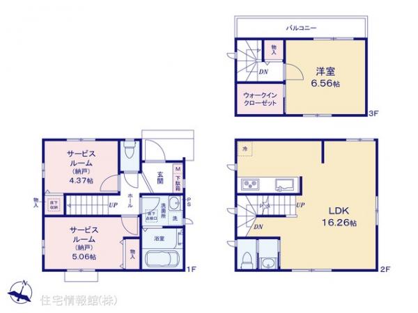 新築戸建 千葉県市川市相之川１丁目4-14 東西線南行徳駅 5,190万円
