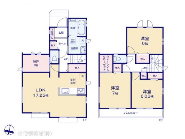 新築戸建 千葉県市川市宮久保１丁目30-3 京成本線菅野駅 4,690万円