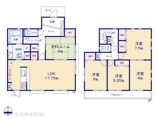 新築戸建 神奈川県横浜市泉区緑園５丁目23-11 相鉄いずみ野線緑園都市駅 8,680万円