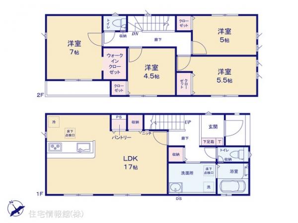 新築戸建 千葉県千葉市中央区白旗３丁目4-9 JR内房線蘇我駅 4,690万円