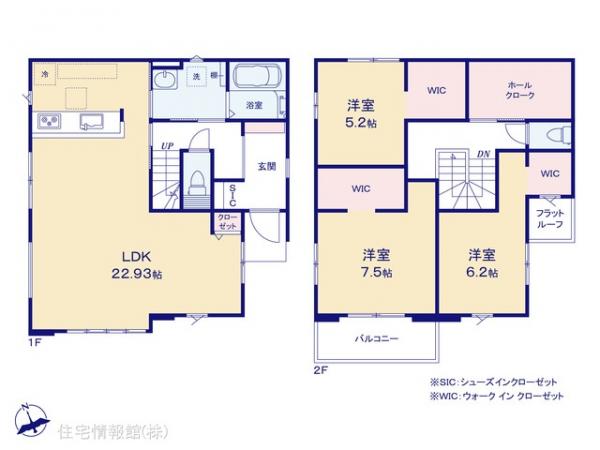 新築戸建 千葉県流山市松ケ丘６丁目431-20 千代田常磐線南柏駅 5,498万円
