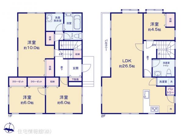 中古戸建 神奈川県横浜市金沢区富岡東６丁目20-21 京急本線能見台駅 4,680万円