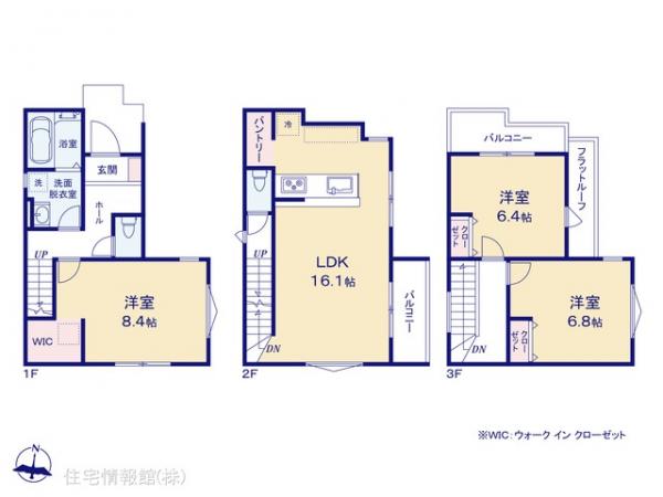 新築戸建 埼玉県さいたま市桜区西堀２丁目640-23 JR埼京線中浦和駅 5,398万円