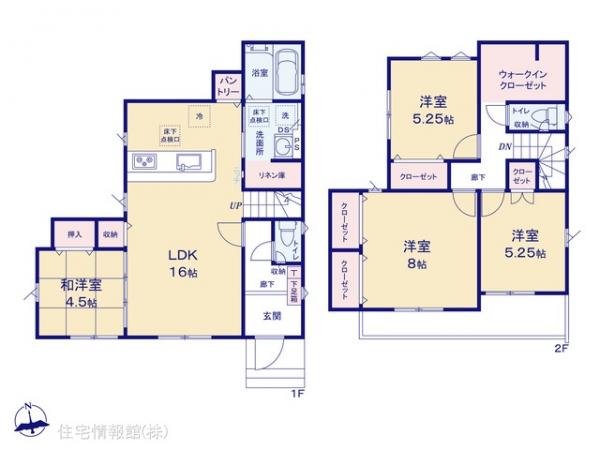 新築戸建 埼玉県鶴ヶ島市大字藤金708 東武東上線若葉駅 3,580万円