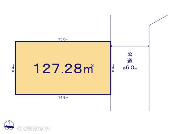 土地 埼玉県飯能市大字双柳1148-1 西武秩父線東飯能駅 1,680万円
